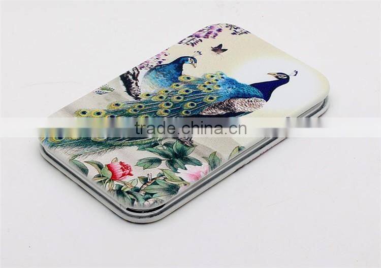Epoxy dome rectangle pocket mirror