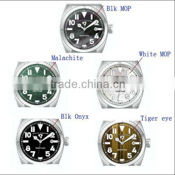 white MOP dial for wrist watches