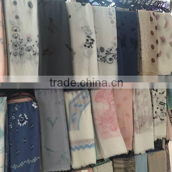 wholesale good price tartan yellow pure 100% cashmere scarf, cashmere shawl