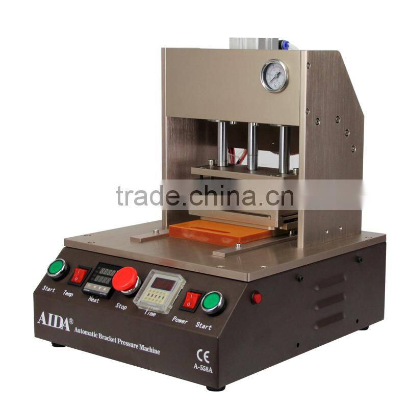 Professional Frame Automatic Laminator Hot Pressure Bracket Laminating Machine A558A for iPhone Screen Bezel for iphone 4 4s 5 5