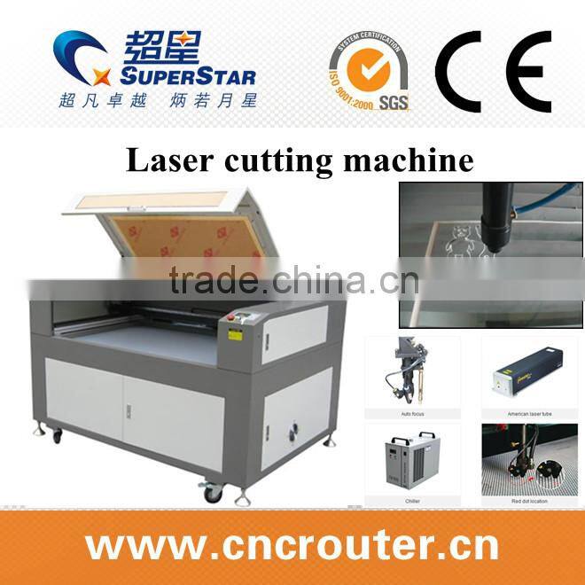 Laser cutting Machine with Sealed CO2 laser tube home fabric laser cutting machine
