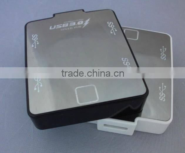 High speed USB3.0 HUB 4Ports 5Gbps Splitter Power Adapter