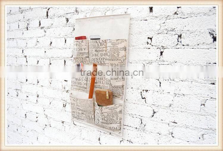 Letter style storage bag toiletry hanging bag