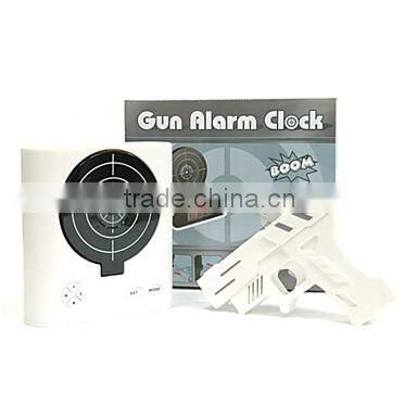 Novelty LED Digital Shooting Target Laser Alarm Clock
