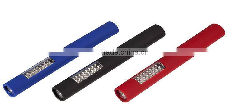 Bright multifunctional led work lamp magnet torch flash light with clip