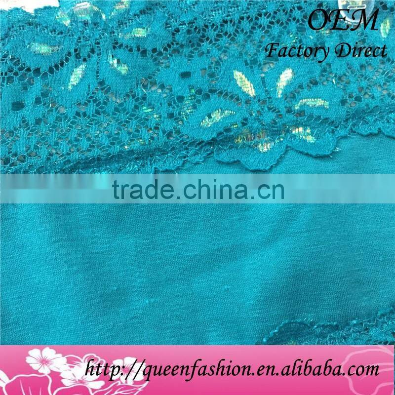 Popular comfortable boyshort women lace hipster hot wet panties