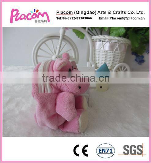 2015 New High Quality Plush Hippo Bag Hot Selling