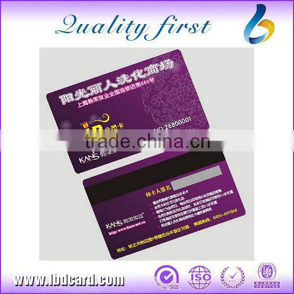 Inkjet Membership Cards Contactless Cards