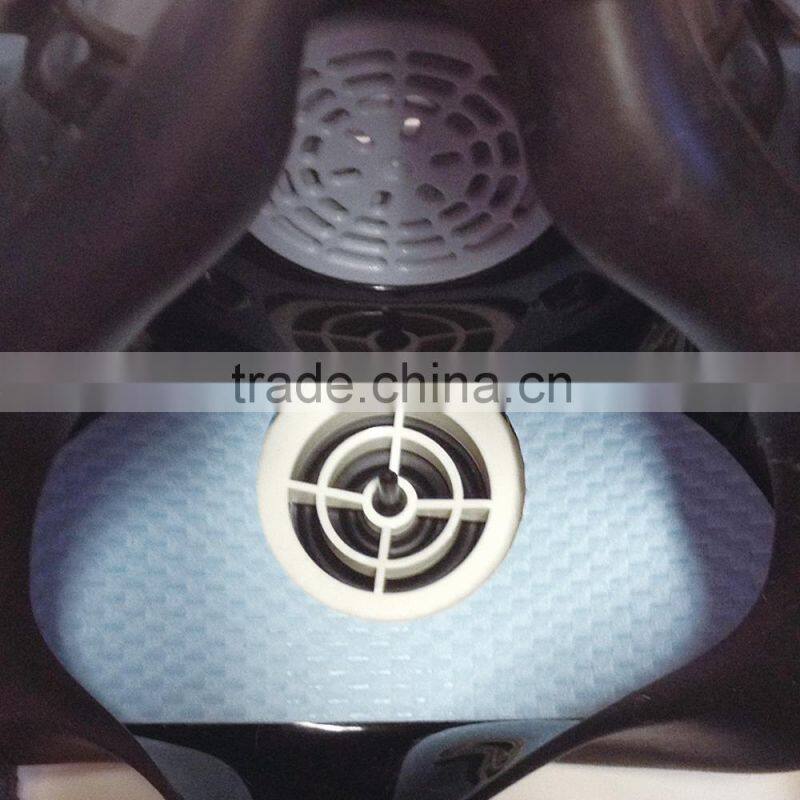Comfortable pesticide respirator mask with replacement filters