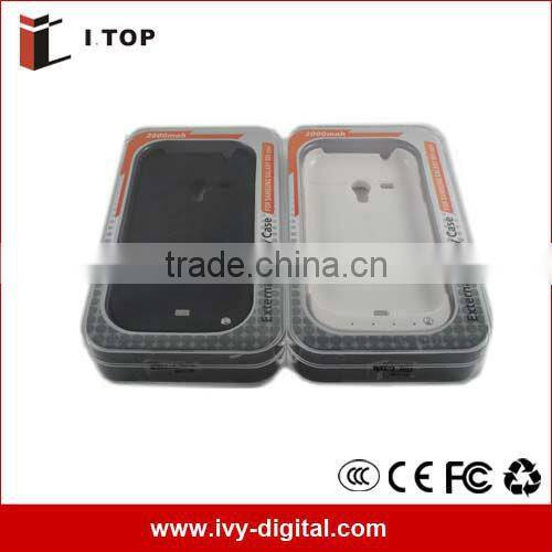 2000mAh External Battery Case for Samsung GT-i8190, Galaxy s3 Mini