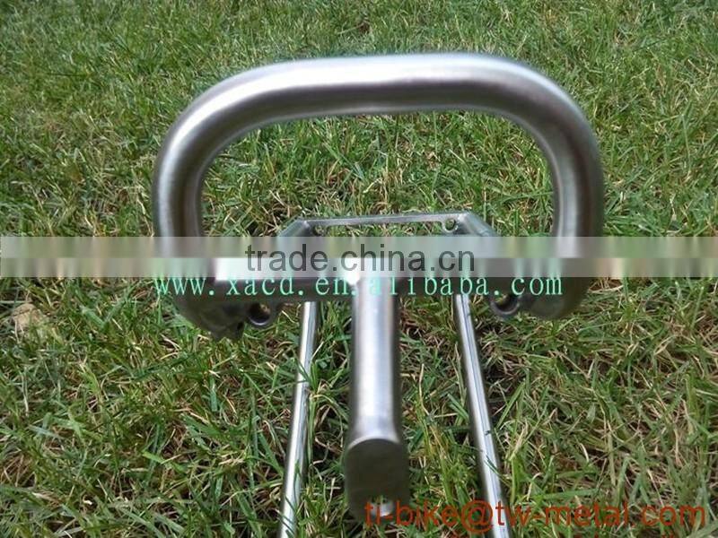 Super light titanium bicycle front rack customized ti luggage carrier & bag holder cheap ti bike front rack made in china