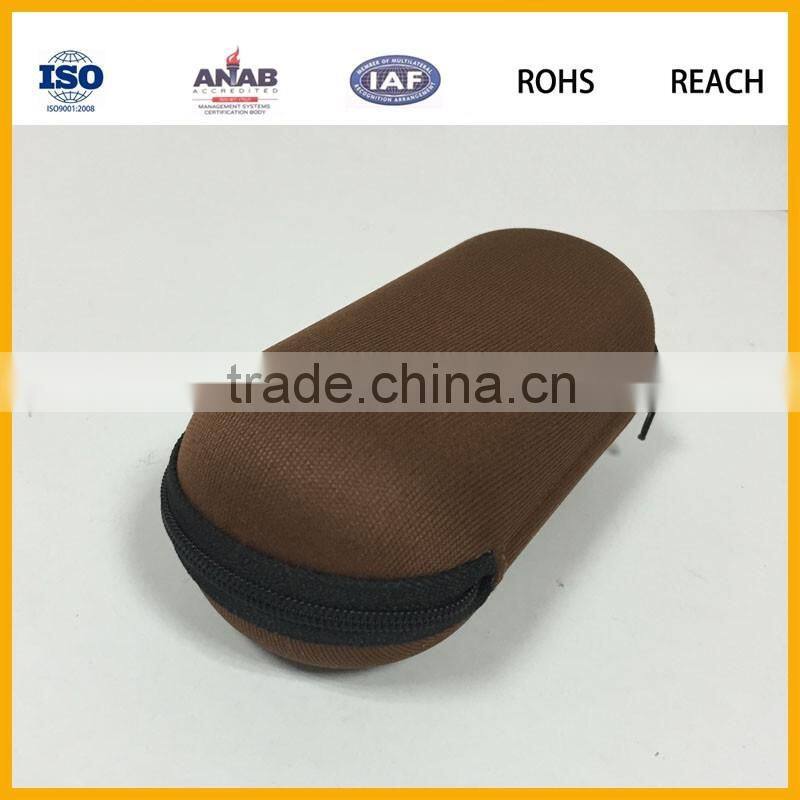 Personalized Cool 600D Hard Cheap Glasses Case with Zipper