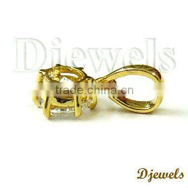 Diamond Pendant Set,Diamond Jewelry,Solitar Diamond Pendant