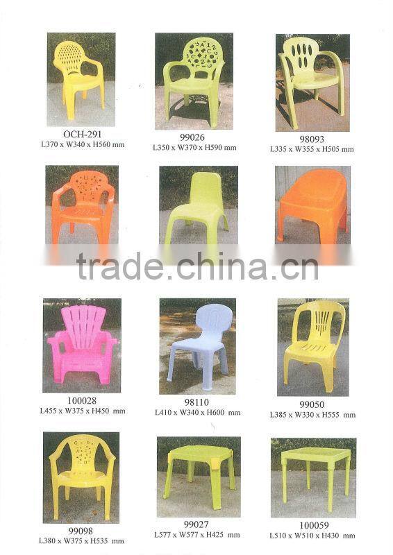 Injection Plastic Baby Dinning Chair Mould