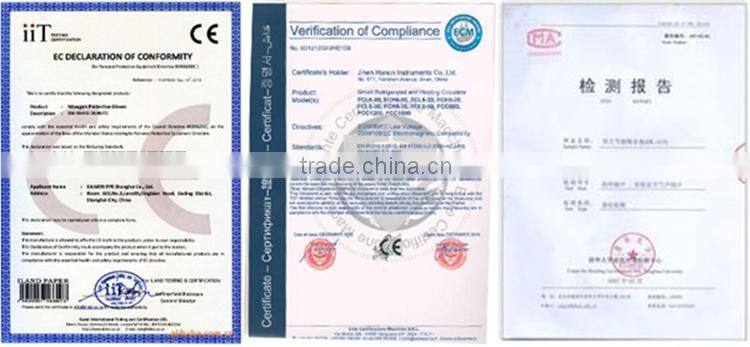 BSSAFETY Nitrile coated oil resistant industrial use safety working gloves
