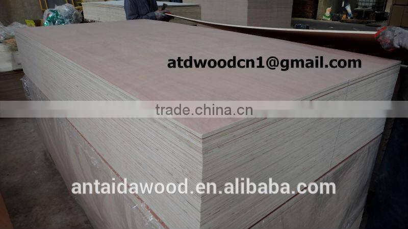 4mm okume plywood from Linyi plywood factory