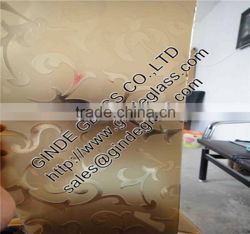 shahe city acid etched frosted glass