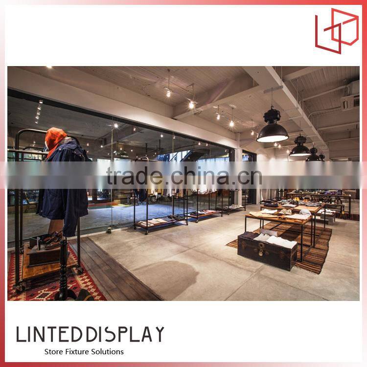 Flooring clothes shop counters