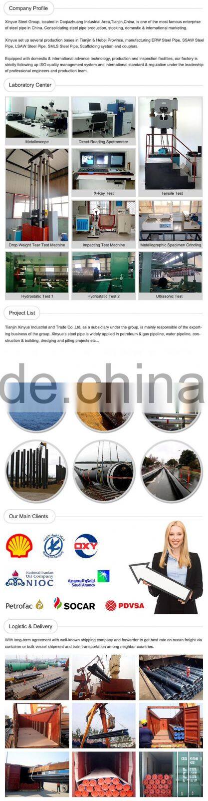 Rectangular or Square carbon steel tube &pipe for building and structure windows