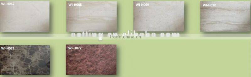 High gloss white color pvc mdf board for kitchen cabinet door