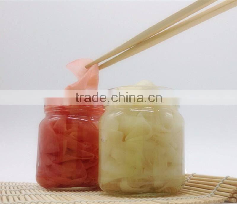 fresh sweet and vinegar sushi ginger