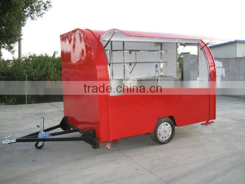 JX-FS290B Shanghai made awesome fast food cart/bbq trailer for sale