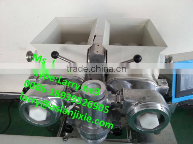 coxinha making machine/double color cake making machine/stuffed cake forming machine