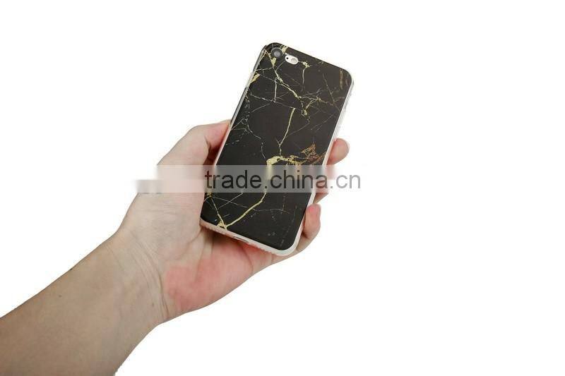 GVC Marble case for iphone 7 PLUS SOFT SILICONE GEL RUBBER case,CREATIVE TPU case for iphone 7 COVER Case STONE STYLE