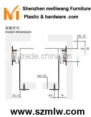Drawer Side with Runner