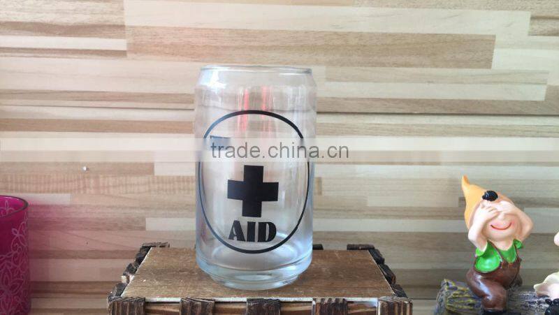12 oz new design can shape beer glass with customized logo