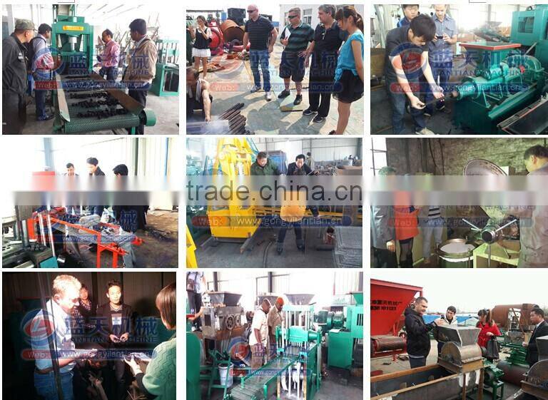 Wide use best service hookah charcoal briquette machine coal dust briquette machine