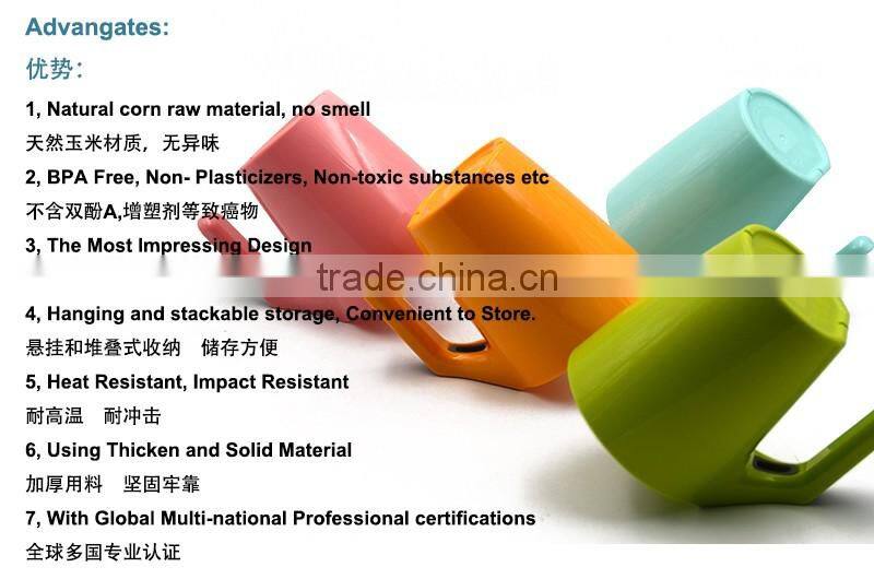 elegant nice safe material corn powder cup