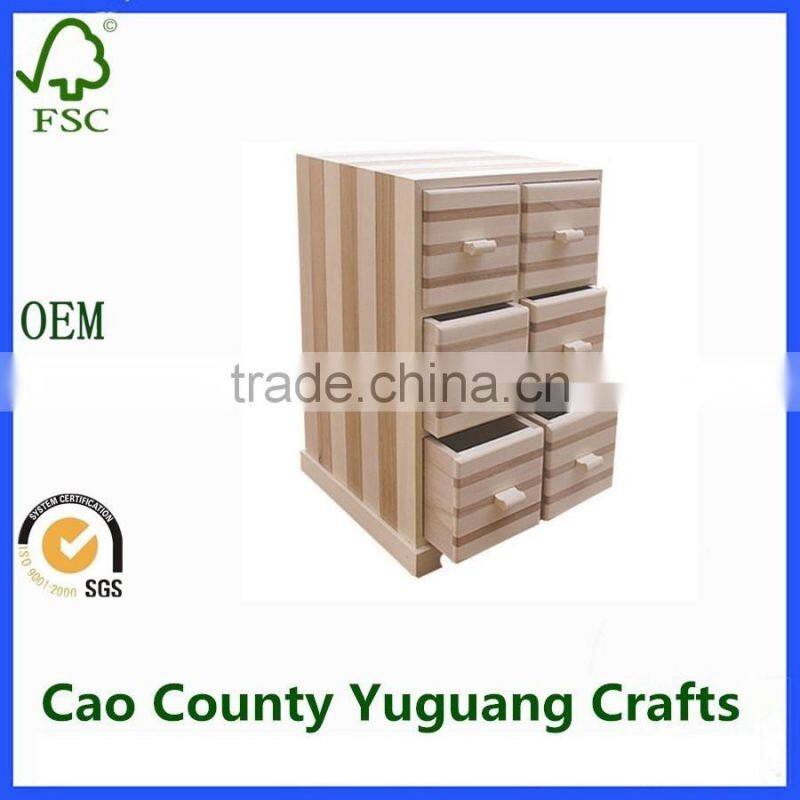 small wood cashier cabinet box for sale