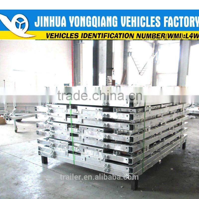 5 x 8ft utility trailers with ramp used for Amercian market /landscape trailer