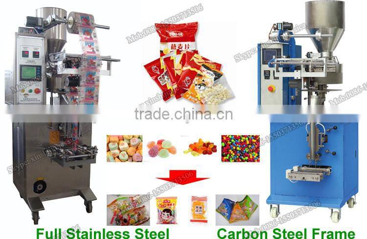 Automatic nuts filling and packing machine