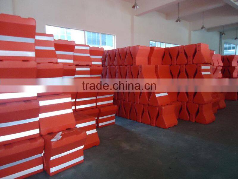 Plastic Filled Water Road Barrier for Road Safety
