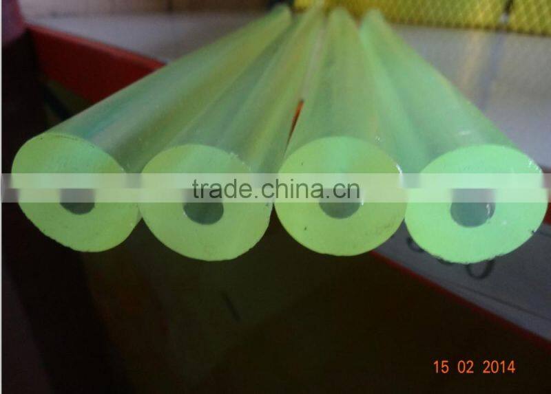 China factory produce Polyurethane Elastomer Hollow Bar / hollow rods/hollow stick