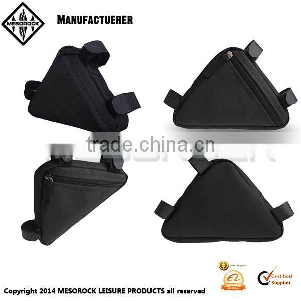 Mini Bag Cycling Bicycle Bike Front Frame Pannier Tube Triangle Bag Pipe Pouch Case Tools