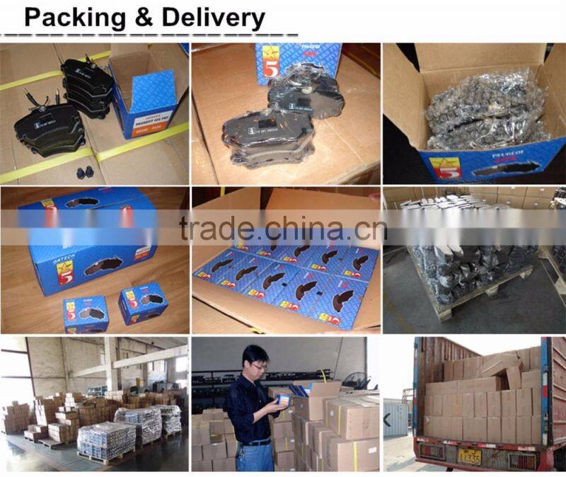 D5009 55210-78460 front disc brake pad for japanese car