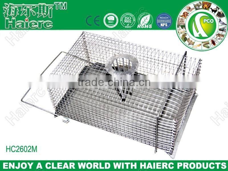 Haierc garden rodent control multiple catch mouse trap galvanized cages (HC2601M)