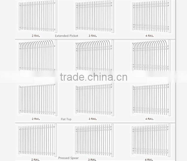 New Design Wrought Iron Railing