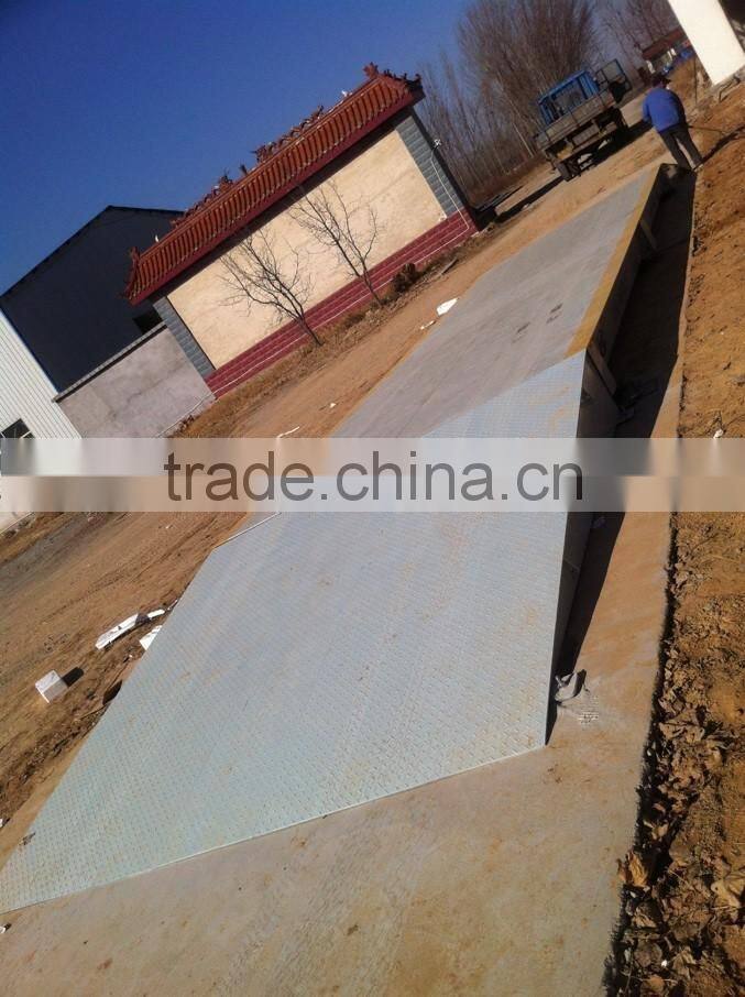 60t weighbridge 3*9m 3*10m weighbridge with ramps
