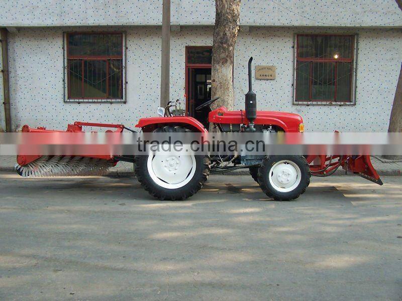 2012 HOT SALE ! ! ! Farm tractor 28hp with front dozer,snow sweeper