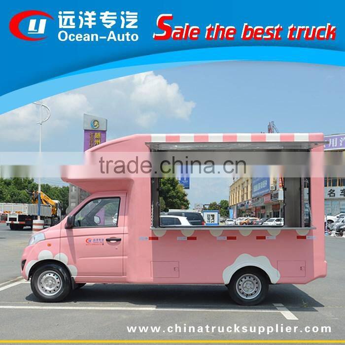 2016 Foton 4*2 Mobile food truck/ice cream cart/hot dog mobile food cart for sale