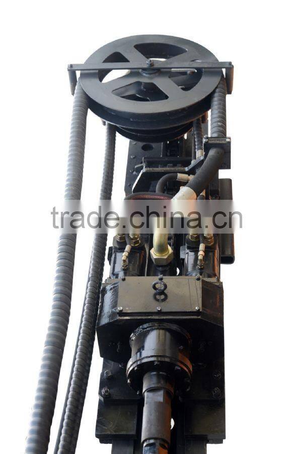 KGH8 high pressure crawler mounted eco pneumatic surface DTH drilling rig