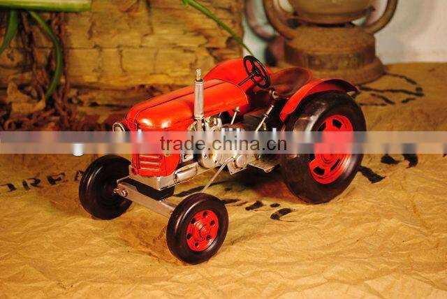 Tractor metal model