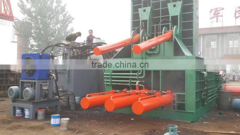Y81T-4000 hydraulic scrap metal baler press,used scrap metal baling press