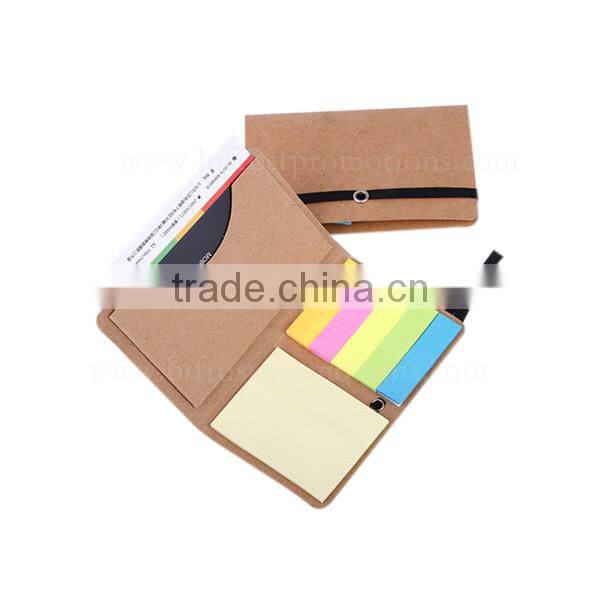 Hot Sale Sticky Note Book With Name Card Holder