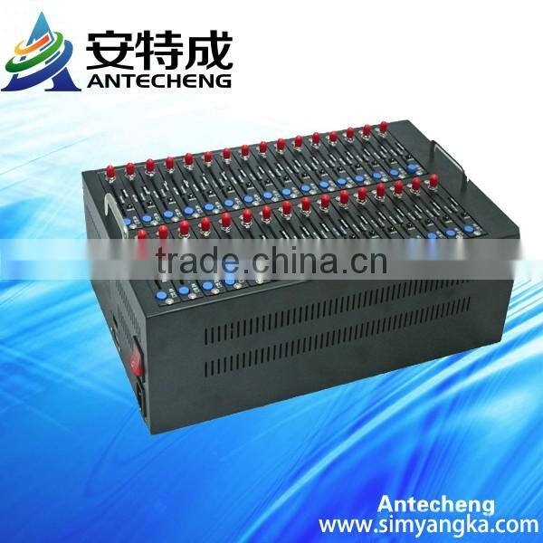 Hot Wavecom Q2406b Bulk SMS mobile recharge GSM 32 Port USB GPRS Bulk SMS Modem pool