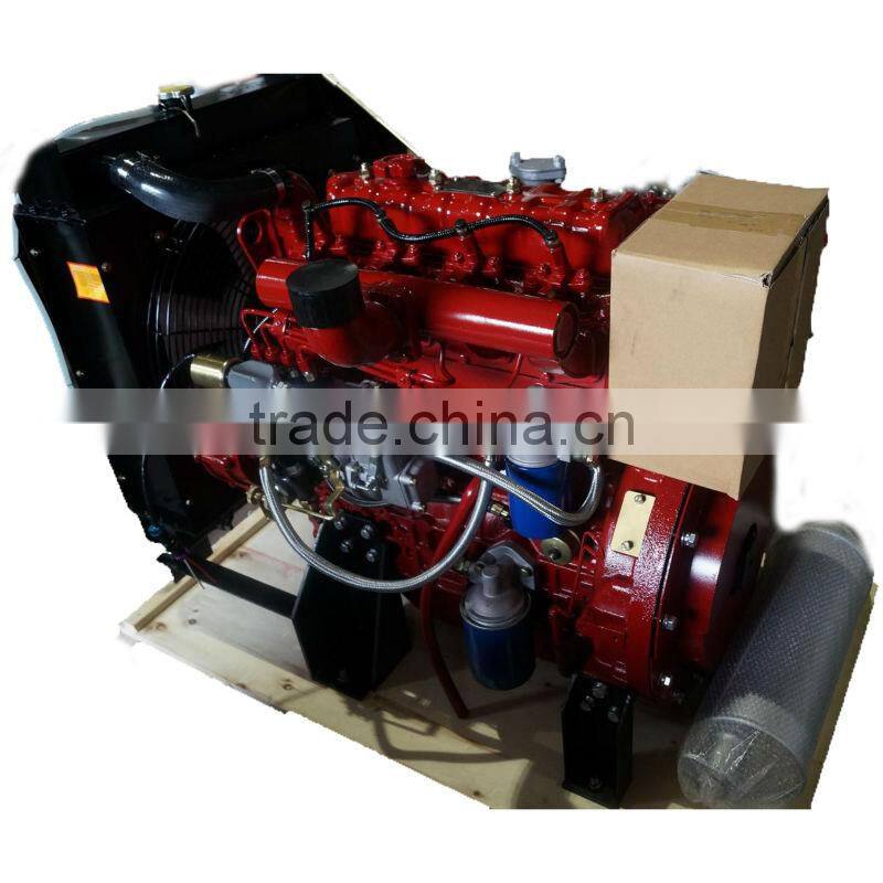 58HP diesel engine for fire fighting with radiator 490